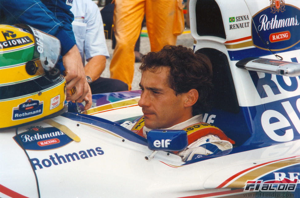 La última carrera de Ayrton Senna