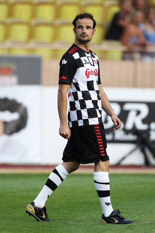 Liuzzi en el partido benéfico en Mónaco 2011