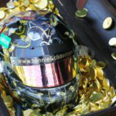 El casco de Liuzzi para el GP de Mónaco 2011