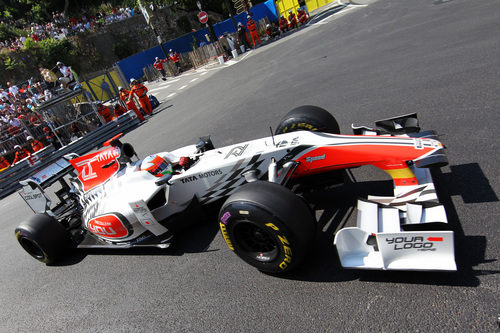 Karthikeyan acabó último en los libres de Mónaco 2011