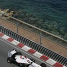 Kobayashi muy cerca del Mediterráneo en el GP de Mónaco 2011