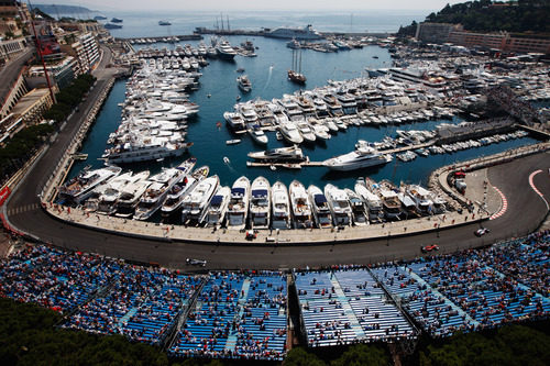 Panorámica del puerto deportivo de Mónaco 2011