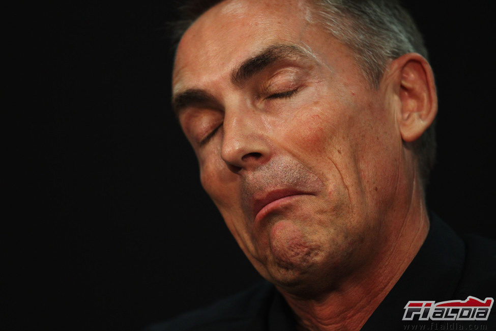 Martin Whitmarsh en estado puro