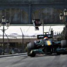 Trulli durante la clasificación del GP de Mónaco 2011