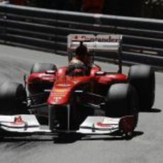 Fernando Alonso en el GP de Mónaco 2011