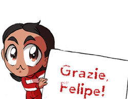 Los Chibis (129): Grazie, Felipe!