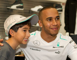 Lewis Hamilton se muestra muy satisfecho de haber fichado por Mercedes en 2013