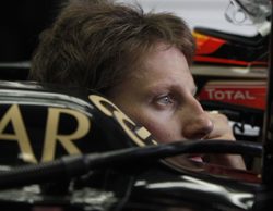 Romain Grosjean niega que Lotus vaya retrasado con el coche de 2014