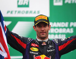 Mark Webber cree que Hamilton no está al mismo nivel que Vettel y Alonso