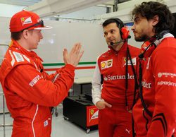 Kimi Räikkönen: "Estamos contentos con nuestro primer día"