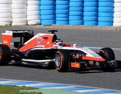 Marussia sale a la pista de Jerez con su nuevo MR03