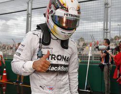 Lewis Hamilton: "Estar en la pole es un resultado fantástico para nosotros"