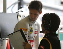 Romain Grosjean: "Las cosas se han estabilizado y el ambiente es bastante bueno"