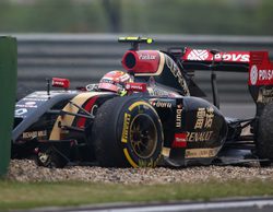 Pastor Maldonado: "El incidente fue un error que cometí yo"