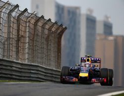 Daniel Ricciardo lidera unos lluviosos Libres 3 con poca actividad en el GP de China 2014