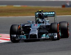 Mercedes no da tregua y lidera con Rosberg los terceros libres del GP de España 2014