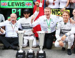 Lewis Hamilton: "Es fantástico obtener la victoria aquí después de ocho intentos"
