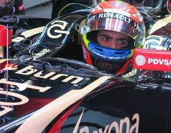 Pastor Maldonado se lleva el mejor tiempo en la segunda mañana de test en Barcelona