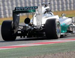 Nico Rosberg prueba el nuevo escape: "No he notado gran diferencia de sonido"