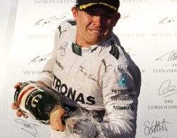 Rosberg, sobre Hamilton: "Preferiría estar por delante, pero aún estamos muy cerca"