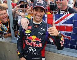 Daniel Ricciardo vence su primer GP: "Esto motivará a los chicos aún más"