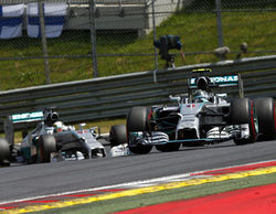 Nico Rosberg lidera el doblete de Mercedes en Austria y Bottas completa el podio