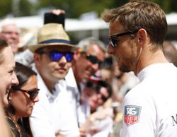 Jenson Button: "Si está seco, no seremos tan competitivos como lo hemos sido hoy"
