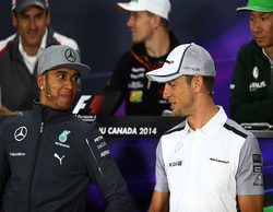 Button: "Hamilton es uno de los pilotos más rápidos que jamás he visto"