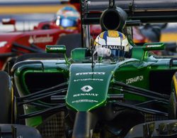 Caterham confía en un nuevo alerón delantero para recuperar terreno en Japón