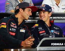 Daniel Ricciardo: "Vettel va a tener que buscar un nuevo diseño para su casco"