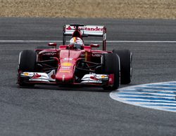 Sebastian Vettel lidera en tiempos la segunda jornada de test en Jerez