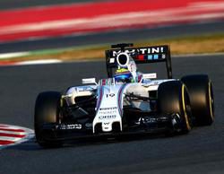 Felipe Massa vuela en Monmteló y lidera el primer día de test de la segunda ronda en Barcelona