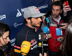 Sainz contento con las mejoras del STR10: "Nada más salir me ha dado sensaciones muy positivas"