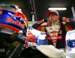 Max Verstappen se hace asiento para el Red Bull en Barcelona