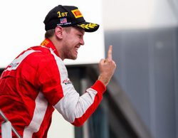 Sebastian Vettel: "Estoy sin palabras; se ha hecho realidad un sueño de mi infancia"