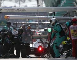 Lewis Hamilton: "Los medios fueron mucho mejor, me sorprendió cuando volvimos a los duros"