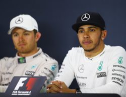 Mercedes vence a Ferrari con un tenso doblete: polémica entre Rosberg y Hamilton