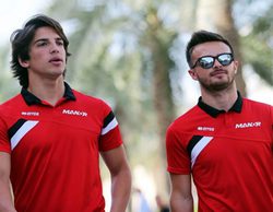 Will Stevens se burla de Roberto Merhi tras los resultados logrados en el GP de Baréin 2015