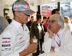 Bernie Ecclestone habla sobre los motivos por los que no visita a Michael Schumacher