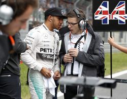 Lewis Hamilton: "Tenemos un coche fantástico, y debería de ir bien en Silverstone"