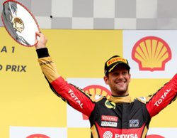 Romain Grosjean: "He pilotado con el corazón y he empujado al 100%"