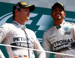Lewis Hamilton: "Nico Rosberg sigue pilotando a un alto nivel"