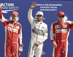 Lewis Hamilton: "Ferrari ha hecho un gran trabajo, están muy cerca aquí"