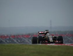 Romain Grosjean: "Todo es más grande en Texas, especialmente la lluvia"