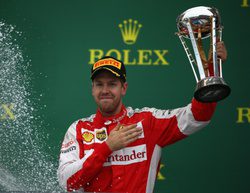 Sebastian Vettel: "Quizá debería haber arriesgado un poco más con Rosberg"