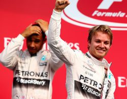Hamilton: "En Mercedes han sentido la necesidad de ser muy cariñosos con Rosberg"