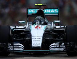 Nico Rosberg toma el relevo a Hamilton en la primera posición de los Libres 2 del GP de Brasil