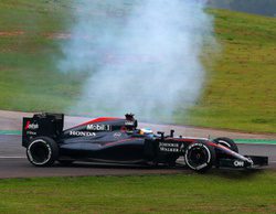 Fernando Alonso rompe su motor en los L2: "No me siento frustrado"