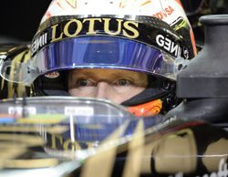 Romain Grosjean prueba el coche en el simulador: "La sensación fue buena"