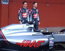 Haas F1 Team presenta en Barcelona su nuevo VF16